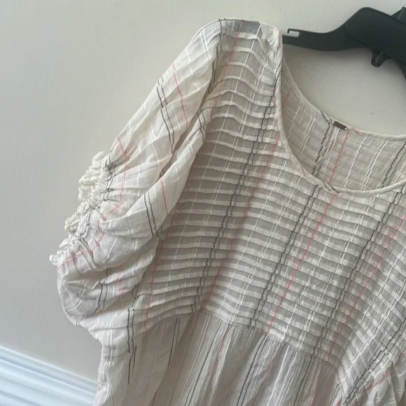 Free People Ivory Elsie Yarn Dye Tunic - Picture 5 of 6